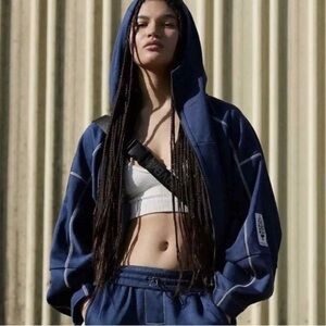 Free people movement switch up zip up hoodie jacket NWOT